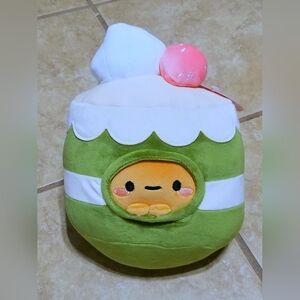 Smoko Matcha Cake Tayto Potato 8 Inch Midi Mochi Plush